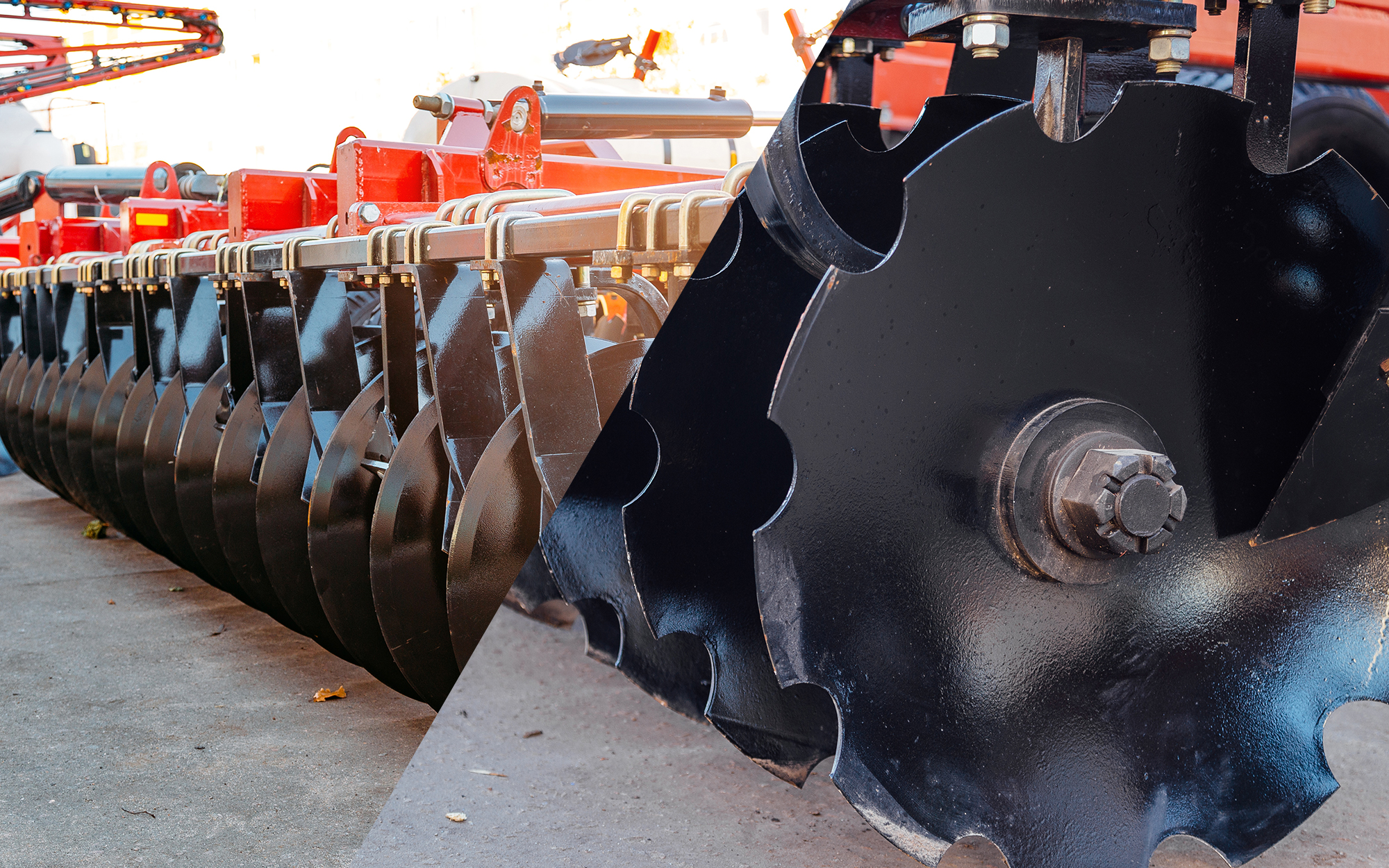 notched vs plain disc blades