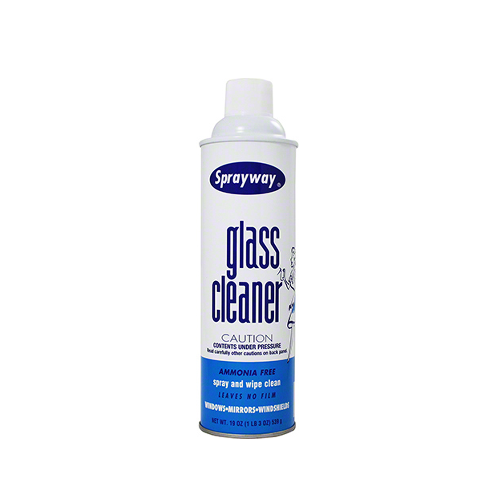 Sprayway Glass Cleaner - 19 oz Aerosol Spray Can