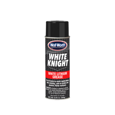 "White Knight" Voc White Lithium Grease,16 oz