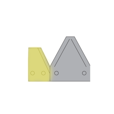 Half Sickle Section, LH; 21553