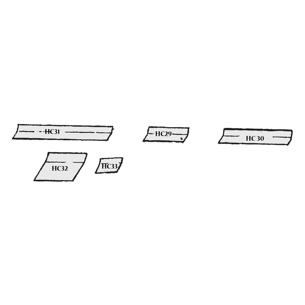 1/4 Head Hammer Rivets, 50 Pk., JD 600 - RangeLine Group