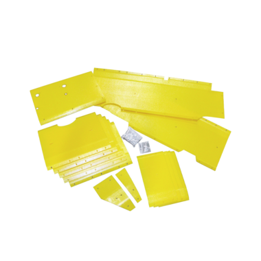 20′ Poly Skid Plate Kit, JD 920