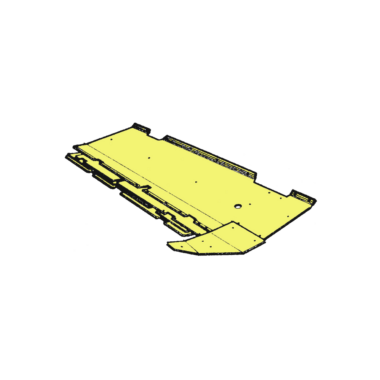 20′ Poly Skid Plate Kit, JD 220