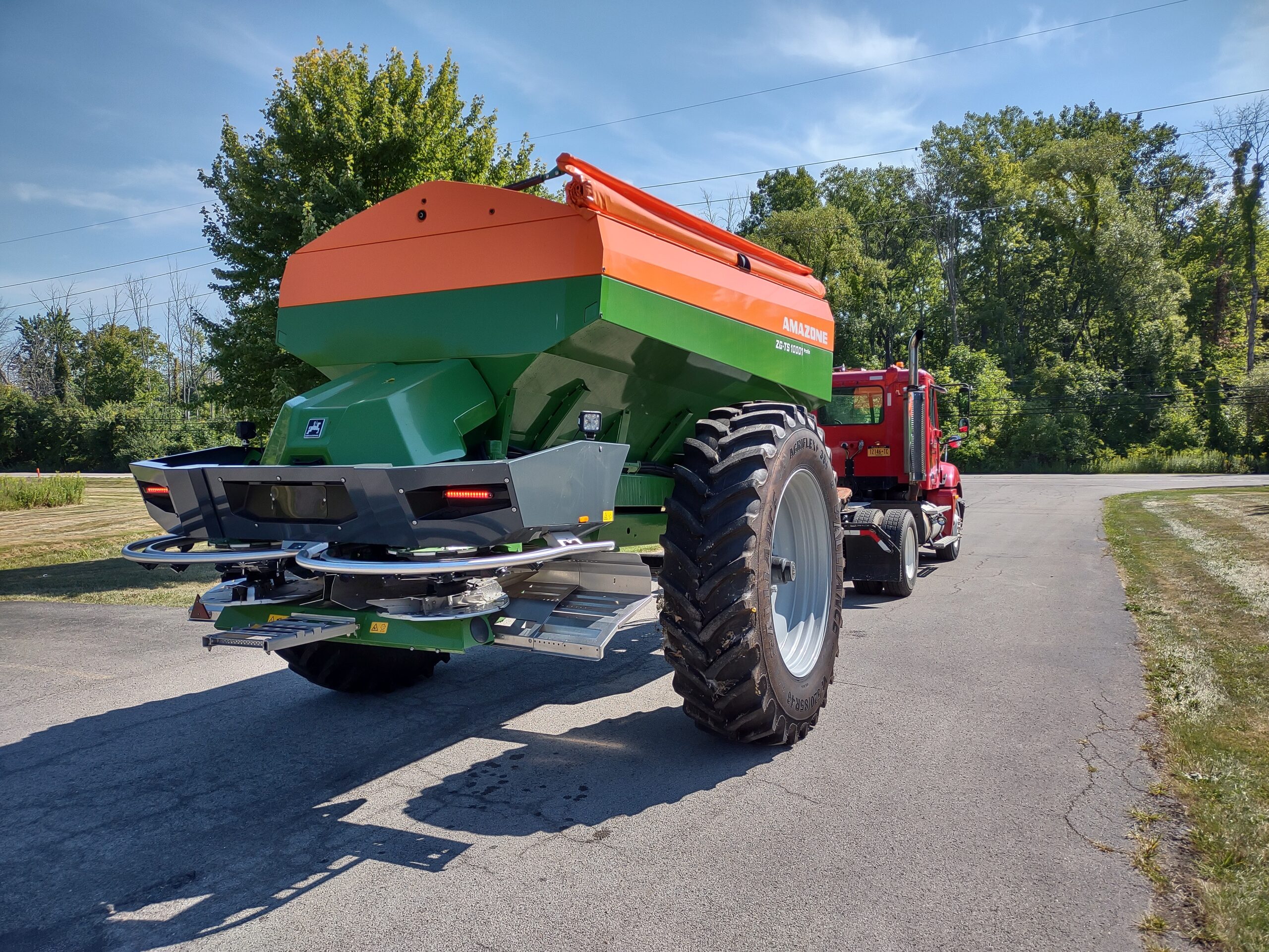 Choose Precision With Amazone Fertilizer Spreaders