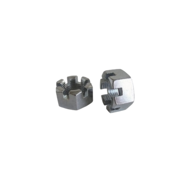 Castle Nut, Zinc Plated, 7/8-9, RLH58388